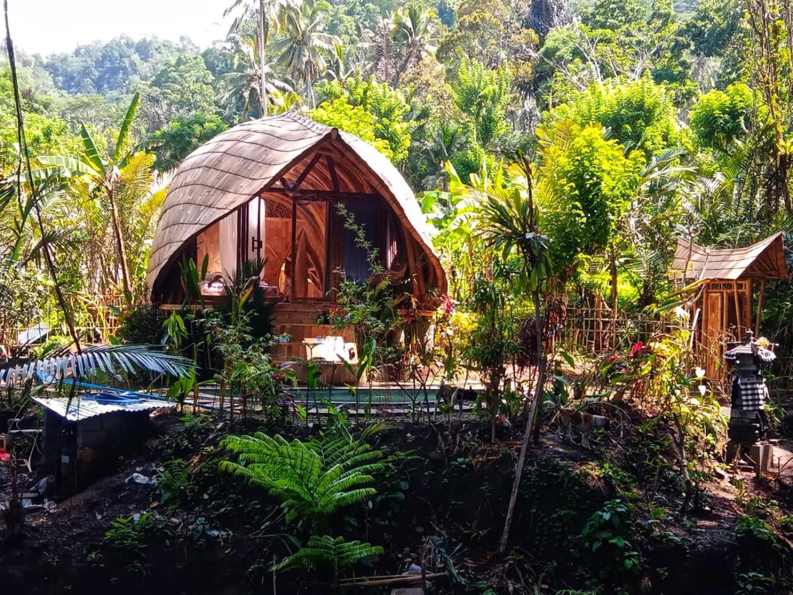 Bamboo House - Ecobreeze Villa Сидемен Екстериор снимка