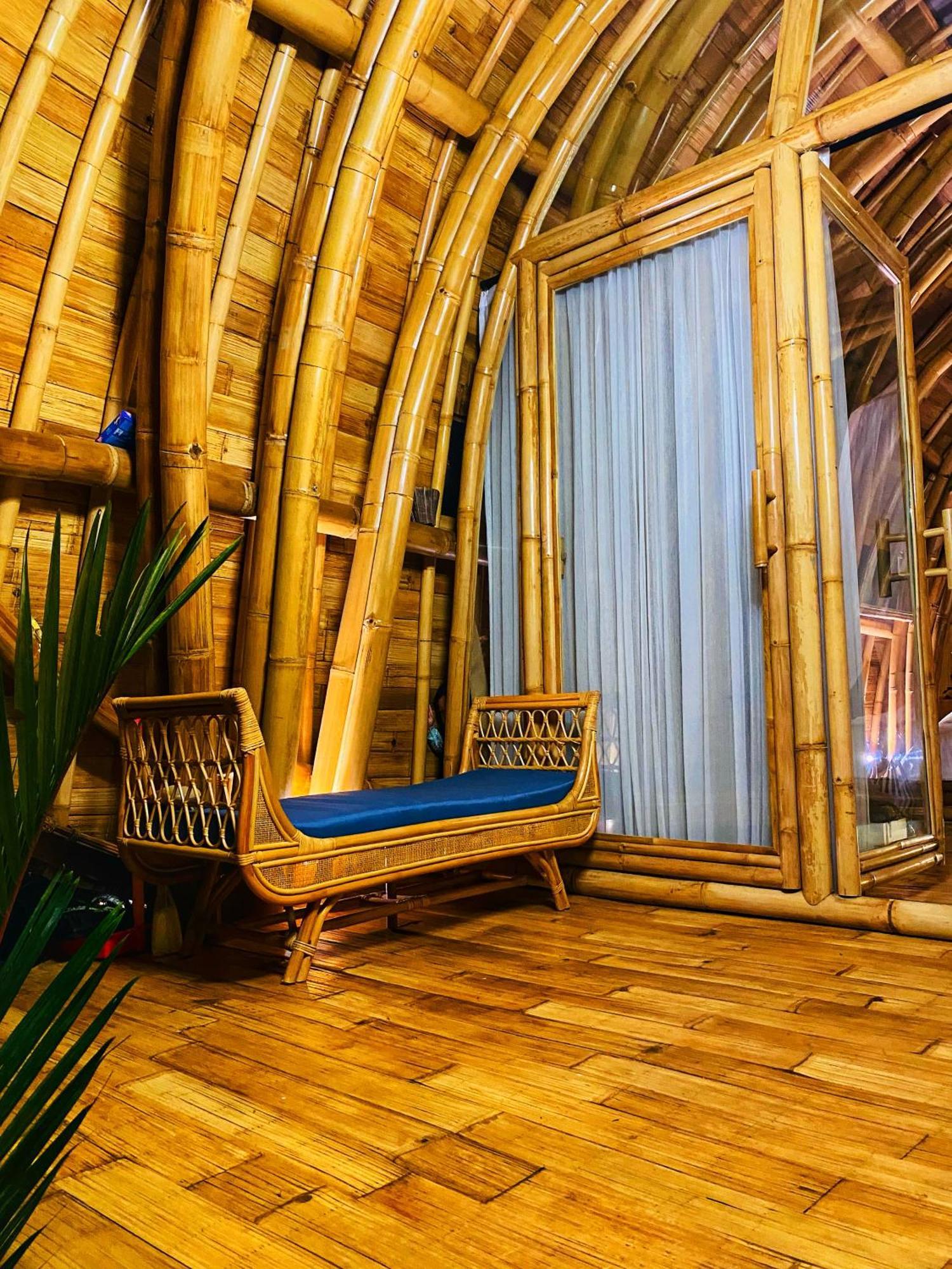 Bamboo House - Ecobreeze Villa Сидемен Екстериор снимка