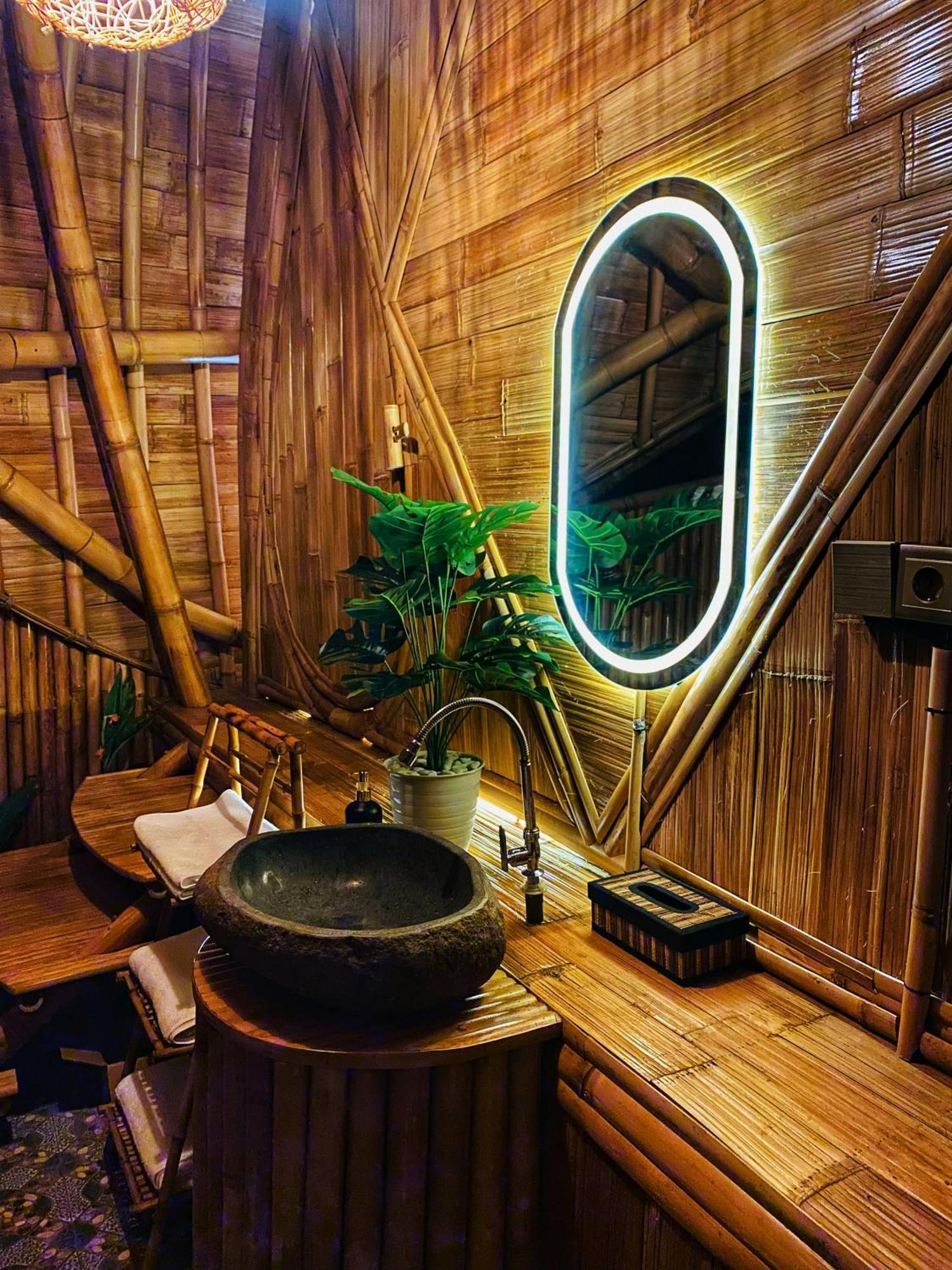 Bamboo House - Ecobreeze Villa Сидемен Екстериор снимка