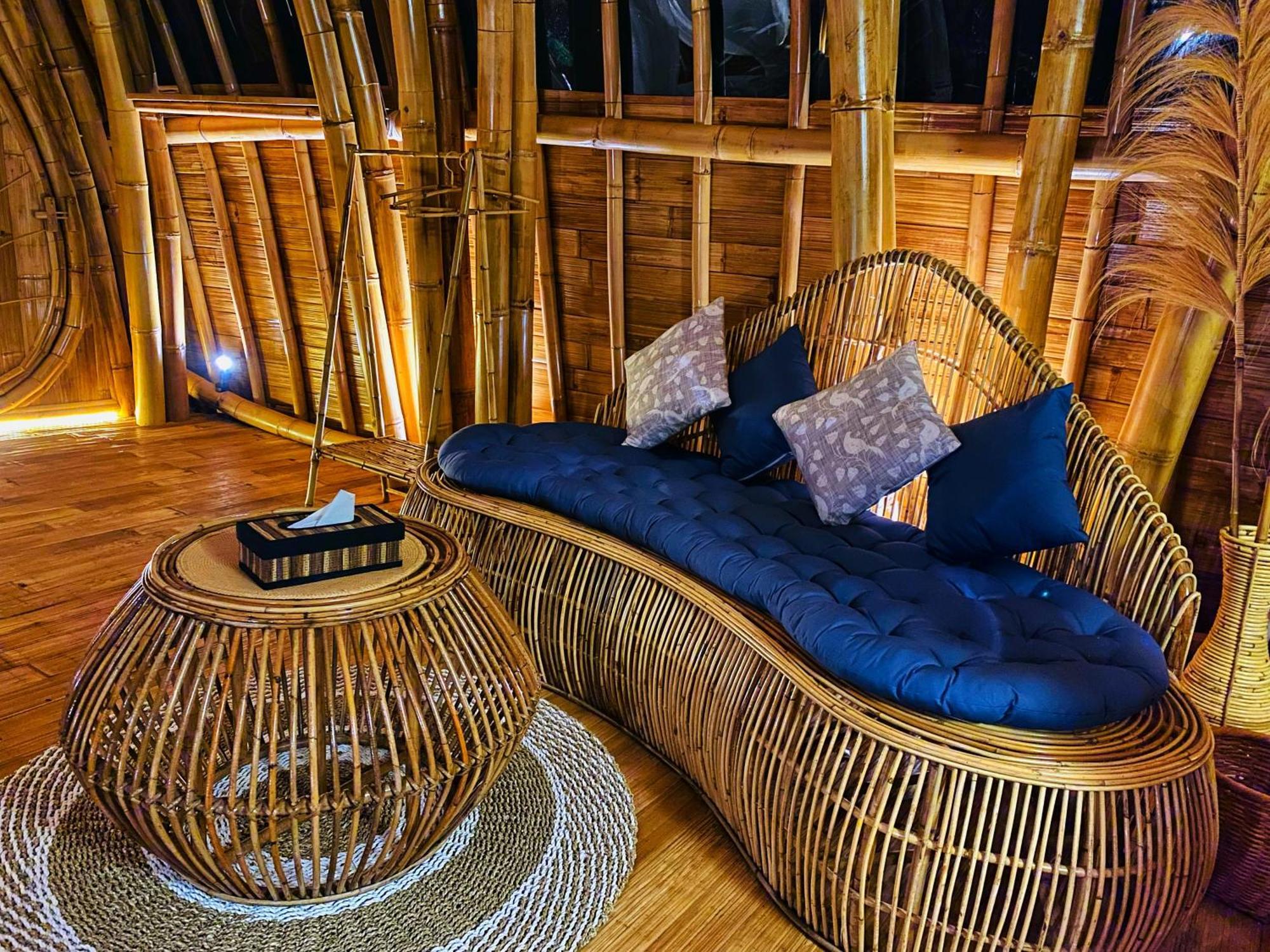Bamboo House - Ecobreeze Villa Сидемен Екстериор снимка