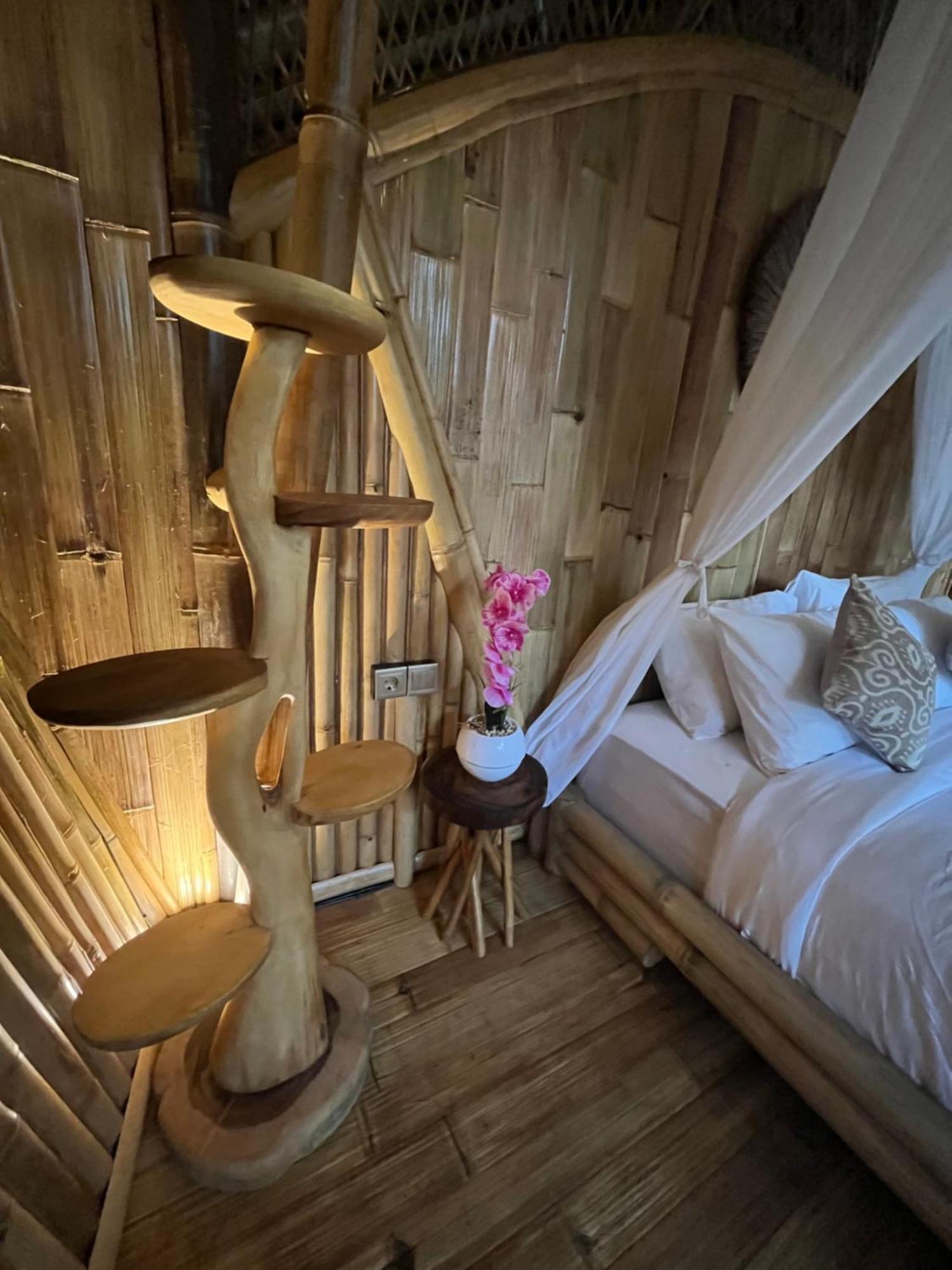 Bamboo House - Ecobreeze Villa Сидемен Екстериор снимка