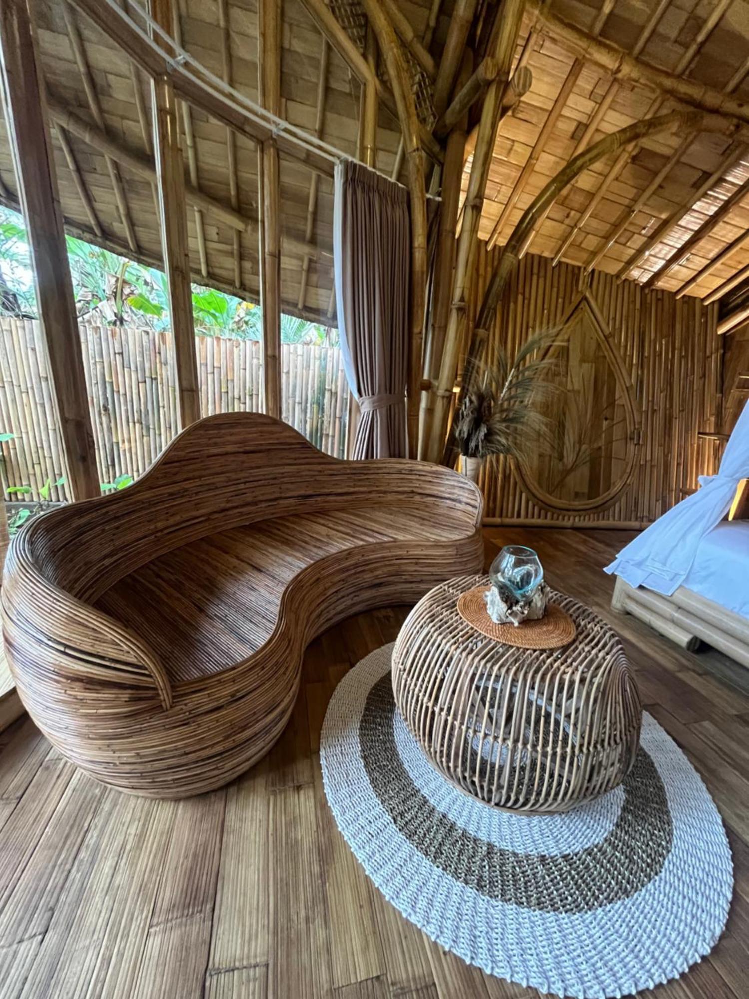 Bamboo House - Ecobreeze Villa Сидемен Екстериор снимка