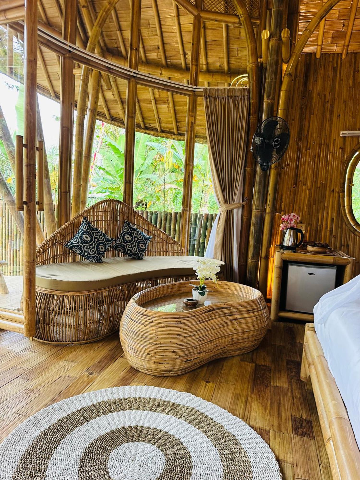 Bamboo House - Ecobreeze Villa Сидемен Екстериор снимка