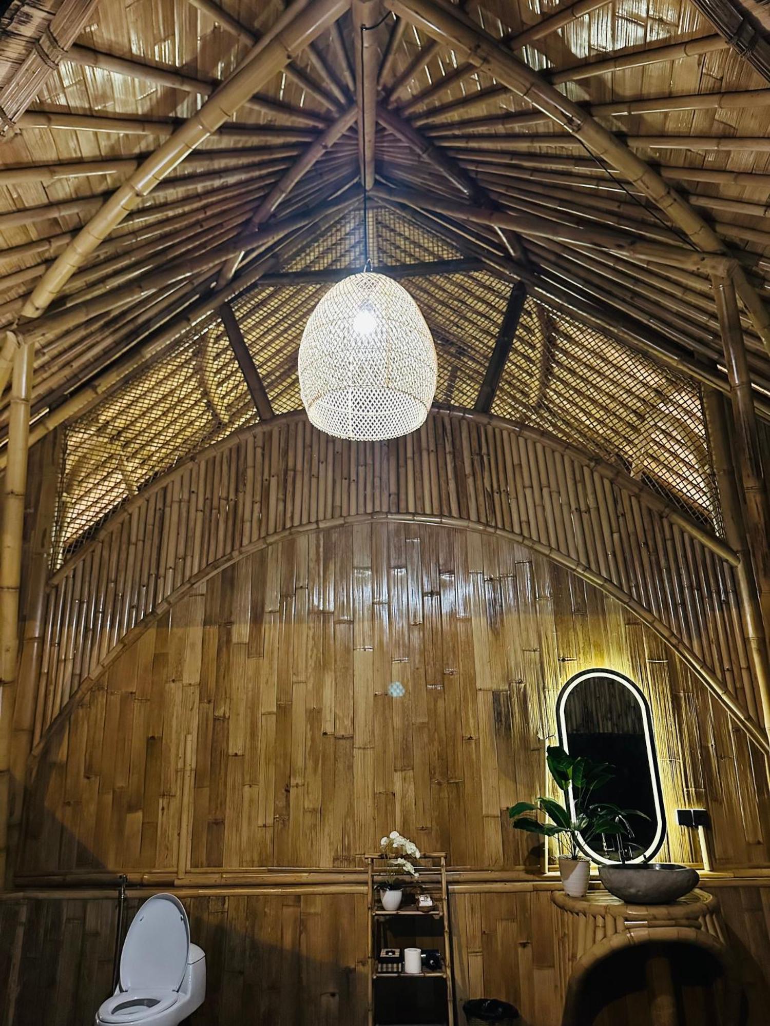 Bamboo House - Ecobreeze Villa Сидемен Екстериор снимка