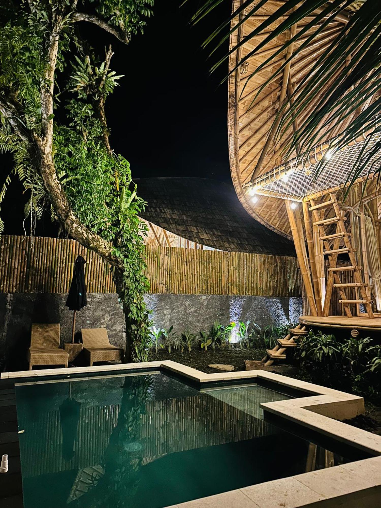 Bamboo House - Ecobreeze Villa Сидемен Екстериор снимка